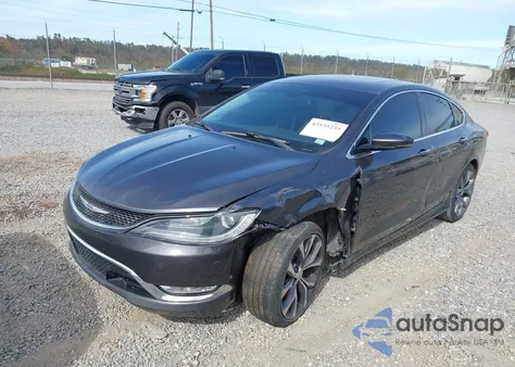 2015 Chrysler 200 C from USA, damaged, VIN 1C3CCCEG7FN542742